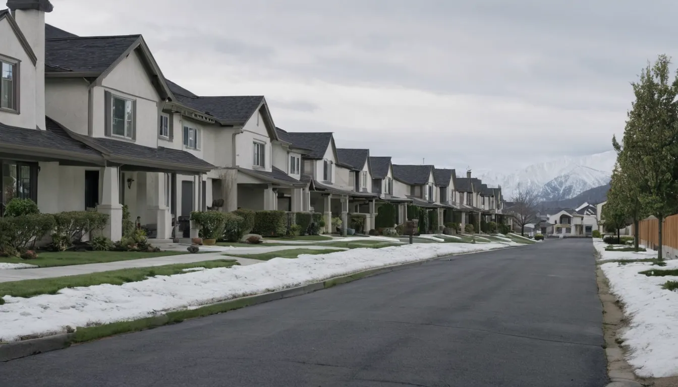 Frame and stucco homes typical of the Boulder area